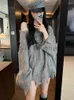 Kobiety swetry jesienne seksowne dzianiny swetra pullover kobiety solidne francuskie eleganckie samice kobiecowe vintage z ramion Top 2024