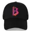 Ballkappen Baseball Männer Frau Hut Benutzerdefiniertes Muster Schwarze Herrenkappe Leinwand Snapback Farbe Briefdruck Design Trucker Mesh 2024