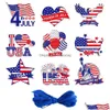 Banner Flags Memorial Day Decorations Hanging Supplies For 4th av JY Independence Home Office Decoration Drop Delivery Home Garden Fes DHBWD