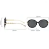 Lunettes De soleil De luxe pour femmes, grande monture, forme circulaire, stylistes De marque, lunettes De voyage pour femmes, UV400 Gafas De Sol