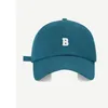 Ball Caps LDSLYJR 2024 Cotton Letter B Casquette Baseball Cap Adjustable Snapback Hats For Men And Women 150