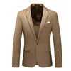 Men's Suits England Style Men Suit Jacket Slim Fit Evening Wedding Clothes Formal Business Uniform Work Top Casual Blazer Coat Male Colors