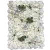 Dekorativa blommor 40x60 cm Artificial Flower Wall Dahlia Bakgrundsdekoration Rad Pografi Bröllop