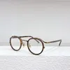 Montature per occhiali da sole Ultraleggero Premium Acetato Titanio Occhiali da vista classici alla moda vintage Uomo Donna Elegante 3A Occhio di alta qualità