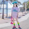 Girl Dresses Fashion Teens Kids For Princess Girls Dot Print Mesh Dress Children's Summer Clothing 10 To 12 Teenage Mom