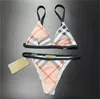 2024New Sexy Womens Designers Bikinis Set Clear Strap Shape Baddräkter Damer Baddräkter