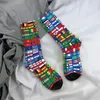 Chaussettes pour hommes, drapeaux des pays du monde, cadeau International, bas Harajuku, accessoires longs pour toutes les saisons, unisexe