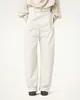 Women's Pants Unisex Twisted Seam Vintage High-waisted Twill Cotton Cocoon Trousers
