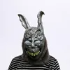 Masque de lapin de dessin animé Animal Donnie Darko FRANK le lapin Costume Cosplay Halloween fête Maks fournitures Y2001032249