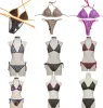 24 Großhandel Unterwäsche Sexy Badeanzug Designer Bikini Damen Bademode Badeanzug Sexy Sommer Bikinis Damenbekleidung