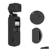 Tripods Puz 2 in 1 لـ DJI Osmo Pocket Handheld Gimbal Camera Soft Sile Er Case Prestrective Case Good Cameras Photal Otra3