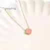 Van Clover Necklace Silver Jewelry Designers Flower NeacKlaces 18K Rose Gold Plated Woman Jewely Diamond Chain Lover Pendant Necklace For Valentines Day Gift