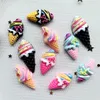 Craft Tools Ice Cream Harts Flat Back Home Decor Scrapbook DIY Make Decorative Materials 20st/Lot