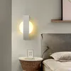 مصباح الجدار LED Acrylic Light for Bedside Foyer Aisle Staircase Kitchen Resident Room Room Roilway Loft Porch Gallery Indoor Home