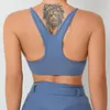 Tanques femininos sutiã esportivo para mulheres estofamento lycra ginásio colheita topo 2024 push up esporte mulher camis roupas topos mujer rosa azul vermelho marrom preto