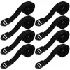 Decorative Flowers 8 Pcs Lawn Spike Laces Gardening Aerator Shoes Strap Grass Spiked Straps Ventilation Nail Sandals Nylon Soil Yard Tool