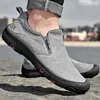 Casual sneakers suede lederen loafers mannen rijschoenen mocassins wandelschoen schoenen 240129