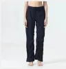 Lulus Yoga Outfits Suit 2024 New Dance Studio Women's Mid Rise Pants Casual Slim and Versatile Business Högtalare Wide Leg