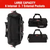 WorkPro Tool Bag Portable Waterproof Electrician Multifunktion Canvas Organizer för reparationsinstallation HVAC 240123