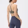 Chemises actives soutien-gorge de Yoga à chevrons, commerce extérieur, sport, antichoc, course à pied, Fitness pour femmes