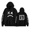 Herren Hoodies Sweatshirts Modemarke Lil Peep Street Kapuzenpullover mit Rundhalsausschnitt und Hut Herbst und Winter Paarpullover Locker und lässig 2fxg