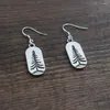 Boucles d'oreilles pendantes en forme d'arbre de pin, 1 paire, forêt, montagne, Camping, bijoux naturels, cadeau de randonneur en plein air