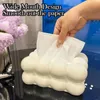 Bubble Design Tissue Box Creative Paper Towel Dispenser For Kitchen Tissue Box Cover For Living Room Cotton Candy Plastic Box 240127