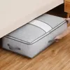 Dust-proof Wardrobe Storage Boxes Organizer for Bedroom Drawers Underbed Bag Quilt Clothes Home Large 240129