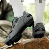 Cykelskor Mtb Road Cykelstövlar Cleats Shoe Non-Slip Men Mountain Bicycle Flat Sneakers SPD Racing Speed ​​Cycling Footwear 240202