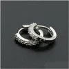 Stud CZ Zircon Earring Simple Brincos Studs örhängen släpp leverans smycken örhängen dhts5