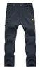 Men's Waterproof Hiking Pants Outdoor Fleece Lined Snow Ski Pants Winter Softshell Snowboard Pants 240126