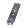 Computerkabel 1pc PCIE zu M2 Adapter NVMe SSD X1 Raiser PCI-E PCI Express M Key Connector unterstützt M.2 Full Speed