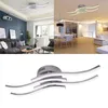 Deckenleuchten, 24 W, LED-Licht, AC85–265 V, gebogenes Design, für Küche, Wohnzimmer, Schlafzimmer, Lampen, moderne Innendekoration, Heimbeleuchtung