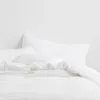 Taie d'oreiller en lin pur 100%, couleur unie, taie d'oreiller européenne pour lit, taille personnalisée, enveloppe, housse de coussin, décoration, 240129