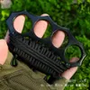 Handheld Finger Tiger Four Fist Set Ring Buckle Car Broken Window Survival Equipment Legal Self Defense Designers 69OC