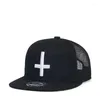 Bollmössor mesh trucker hattar utomhus snapback pappa hatt hip hop män kvinnor justerbara pojkar flickor baseball