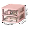 Desk Organizer Desktop Storage With Drawers For Arts Crafts Stationary Cosmetics Storing Rack Home Box Pen Holder 240125