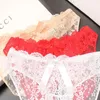 Women's Panties Giczi Erotic Briefs Woman Underwear Without Crotch Open Lingerie Sexy Underpanties For Sex Transparent Lace Intimate M-L