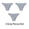 Kadın Panties 3pcs/Set Kadınlar Seksi Pamuk Konfor Düşük Bel İndirim Donanımları Yumuşak Kız Kılavuzları