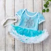 Robes de fille un an bébé enfants robe congelée pour enfant en bas âge fête d'anniversaire petites filles princesse Anna enfants carnaval robe de bal Costume