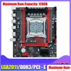 Motherboards X99 Computer Motherboard Ddr3 E5 2666 V3 Lag2011-V3 1866Mhz Pc Mainboard 128Gb Ram M.2 Port Nvme/Sata Drop Delivery Com Dhse7