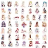 Autocollants de voiture 50pcs Hentai Y Kawaii Lady Loli Vinyle Autocollant Autocollants esthétiques imperméables pour adolescents garçons Adts Drop Livraison Automobiles M Otkpb