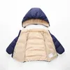 Детские куртки для мальчиков, зимние толстые пальто, теплая кашемировая верхняя одежда для девочек, куртка с капюшоном, детская одежда, пальто для малышей, 16 лет 240125