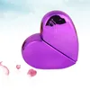 Storage Bottles 25ML Bottle Heart Shape Refillable Empty Mist Spray Water Lotion Container Dispenser For Cleaning Products Purple