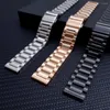 Bracelets de montre Bracelet en maille métallique pour HONOR GS 3/GS Pro/MagicWatch 2 46mm 42mm Bracelet de remplacement en acier inoxydable ES Bracelet