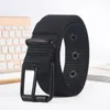 Belts Men Slimming Belt High Men's Nylon Webbing With Adjustable Holes For Jeans Sports Strap Casual Designer Fashion