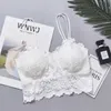 Bras Bras Wireless Push Up Bra Body Shaping Sexy Flower Lace Bra Top Women Plus Size Bralette Underwear Lingerie Full Cup Seamless Bras YQ240203