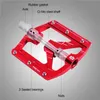 Pedały rowerowe rowerowe na zachód 3 łożyska Non-Slip Pedals MTB Pedals Aluminium Alloy Flat Dotyczące wodoodporne akcesoria rowerowe 240129