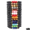 Bracelets perlés Naturel Noir Blanc Pierre Perle Yoga Chakra Bracelet Lava Rock Drop Livraison Dh4Pq