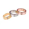Anel de jóias anéis de banda moda titânio aço ouro prata rosa estilo sul-americano presente paty aniversário ouro fillde banhado a homens 315h